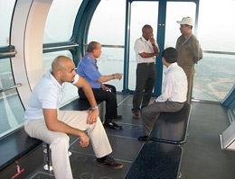 OS OCA delegates in Singapore Flyer