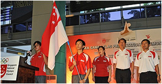 SEA Games Flag Raising